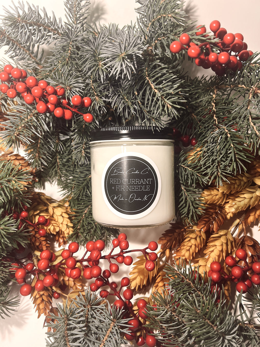 Red Currant + Fir Needle 16oz. Candle